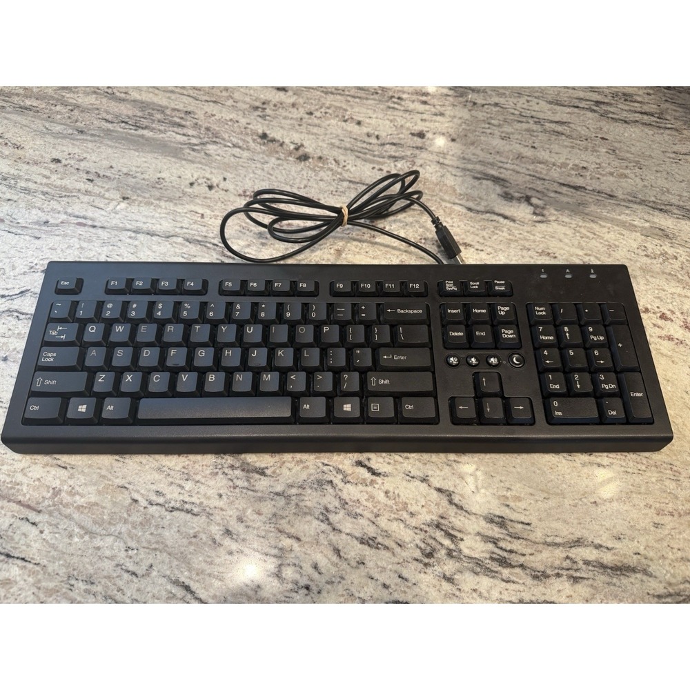HP MODEL SK-2086 WIRED USB FULL STANDARD DESKTOP KEYBOARD QWERTY OEM